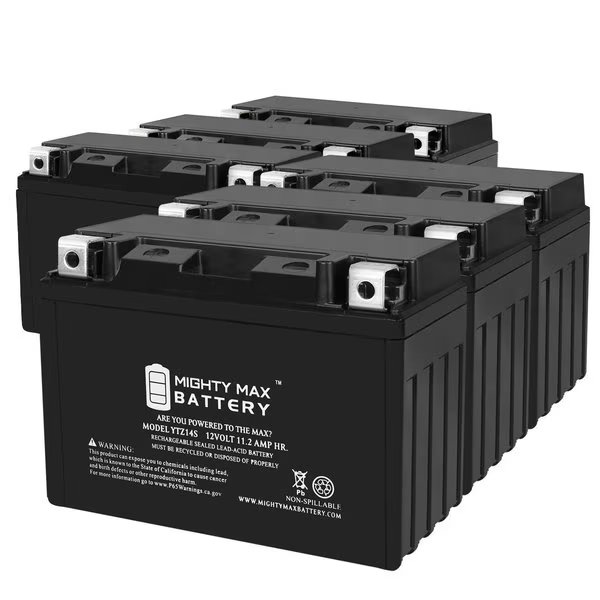 YTZ14S 12V 11.2AH Replacement Battery compatible with Honda CB1100EX 17 - 6PK, Mighty Max Battery, Mfr#: MAX4032668